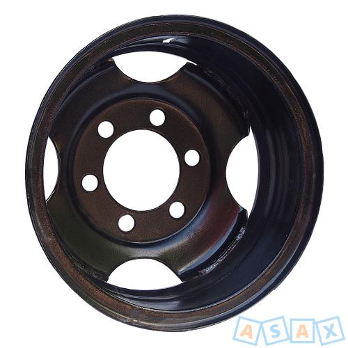 Диск колесный ГАЗ-3307,3309 ПАЗ-3205 (6 шпилек) без кольца чёрный (ОАО ГАЗ)