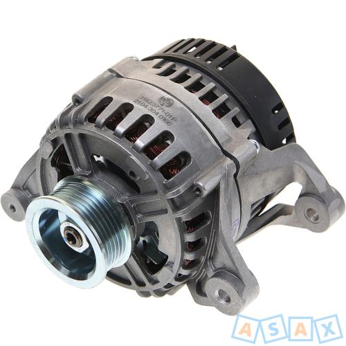 Генератор КАМАЗ дв.740.30,740-31,740-50 ЕВРО-2,3 поликлиновой шкив 28В 80А компакт АТЭ-1/ПРАМО